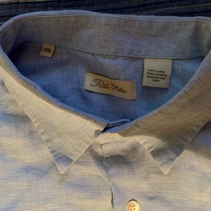 2XL Peter Millar 100% linen shirt